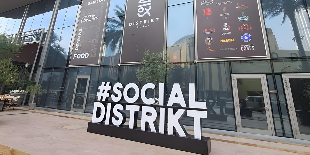 outdoor signage in Dubai